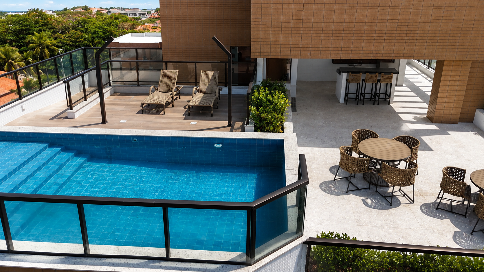 Piscina e relaxamento
