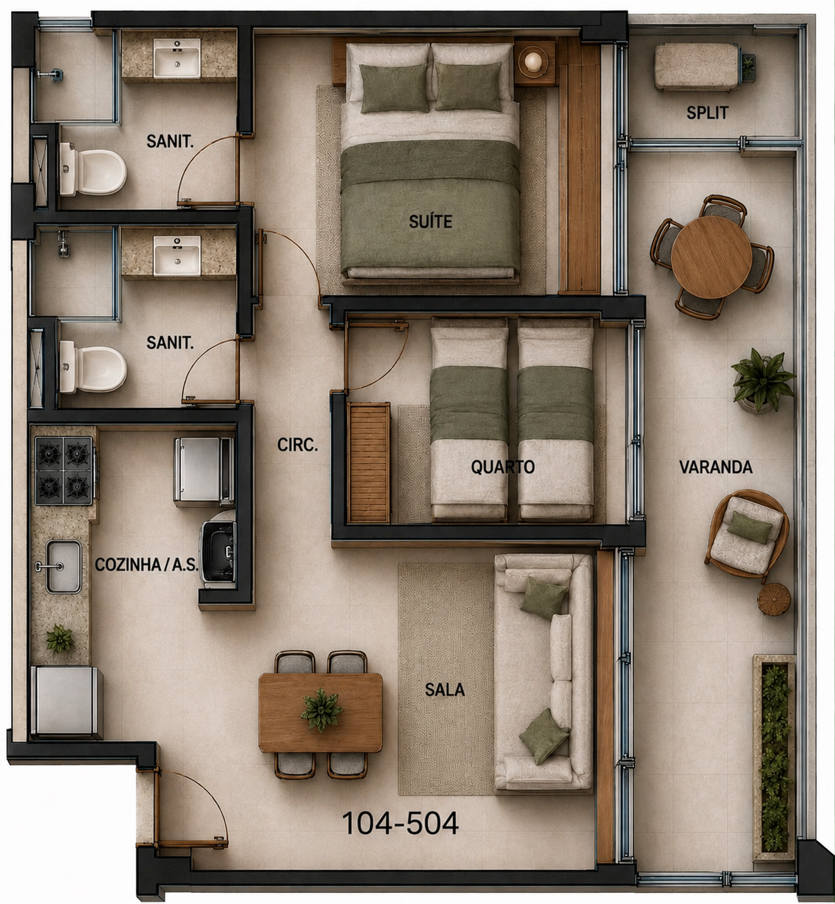 Planta tipo 01