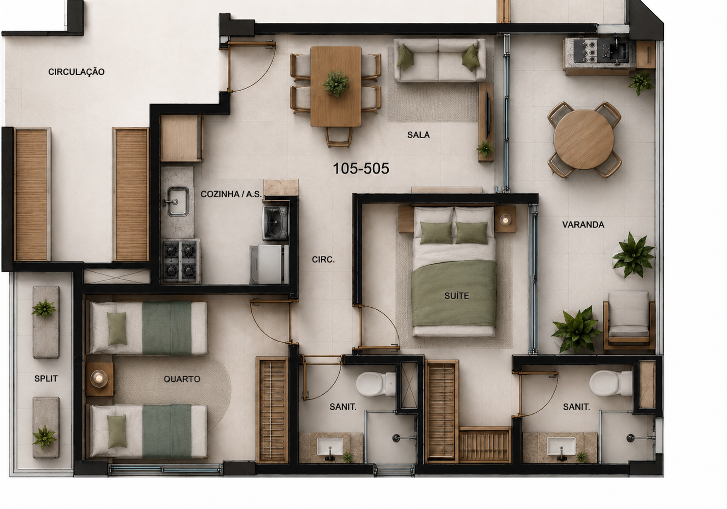 Planta tipo 02